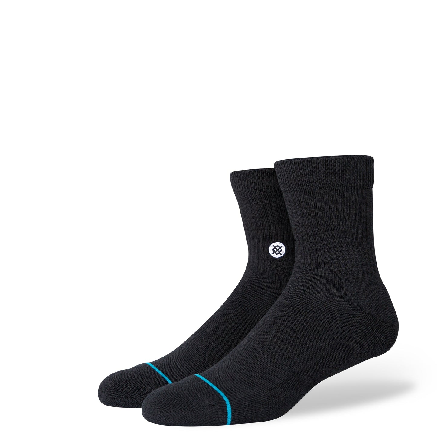 Stance Icon Quarter 3 Pack - Black